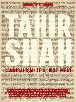 cover image of Cannibalism